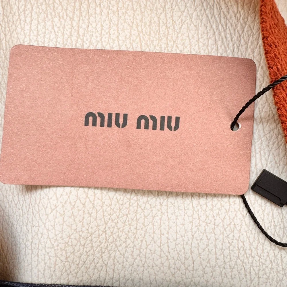 **SOLD**
Miu Miu beauty gift Limited Edition Stripe Tote Bag Made in Italy - Picture 3 of 10